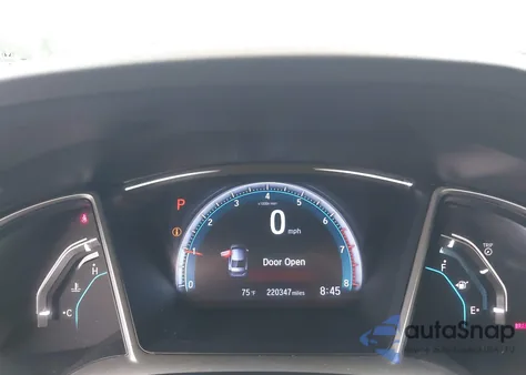 2016 Honda Civic Ex-L from USA, damaged, VIN 19XFC1F71GE024806